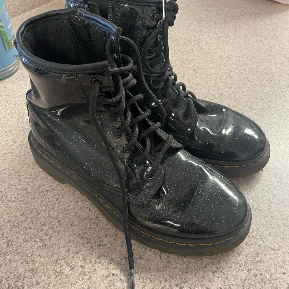 Kids Sparkle Dr. Martens